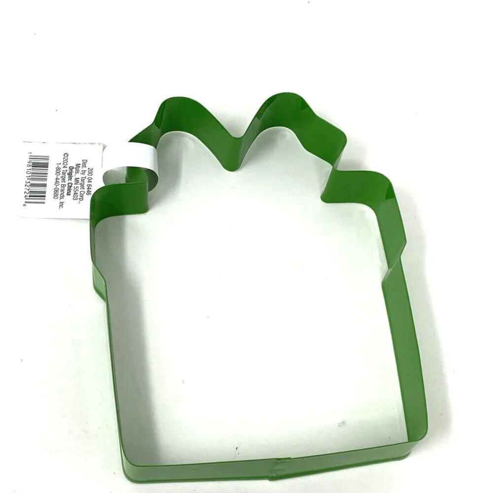 Target Medium Christmas Present Cookie Cutter Green - Wondershop™ Bakery